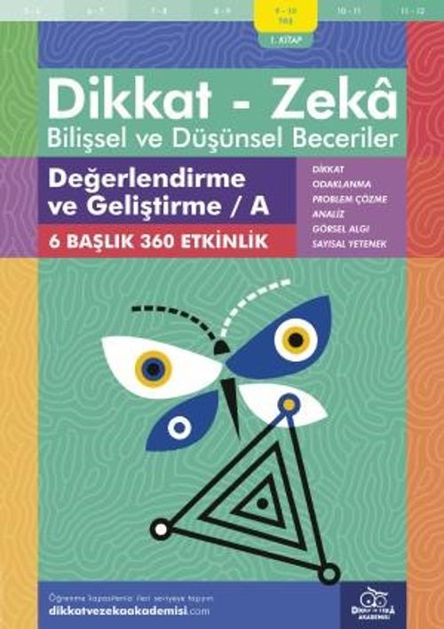 Değerlendirme ve Geliştirme / A (9 - 10 Yaş 1. Kitap, 360 Etkinlik