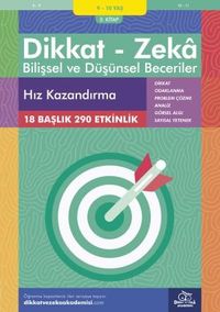 Hız Kazandırma (9 - 10 Yaş 3. Kitap, 290 Etkinlik) / Dikkat - Zeka & Bilişsel ve Düşünsel Beceriler