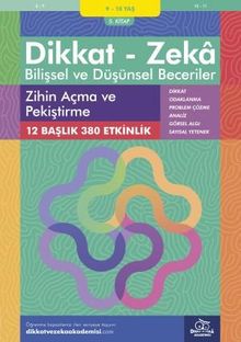 Zihin Açma ve Pekiştirme (9 - 10 Yaş 5. Kitap, 380 Etkinlik) / Dikkat - Zeka & Bilişsel ve Düşünsel Beceriler