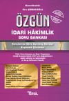 &Ouml;zg&uuml;n İdari Hakimlik Soru Bankası