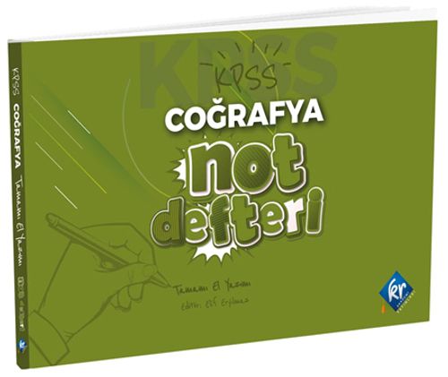 2022 KPSS Coğrafya Konu Anlatımlı Not Defteri