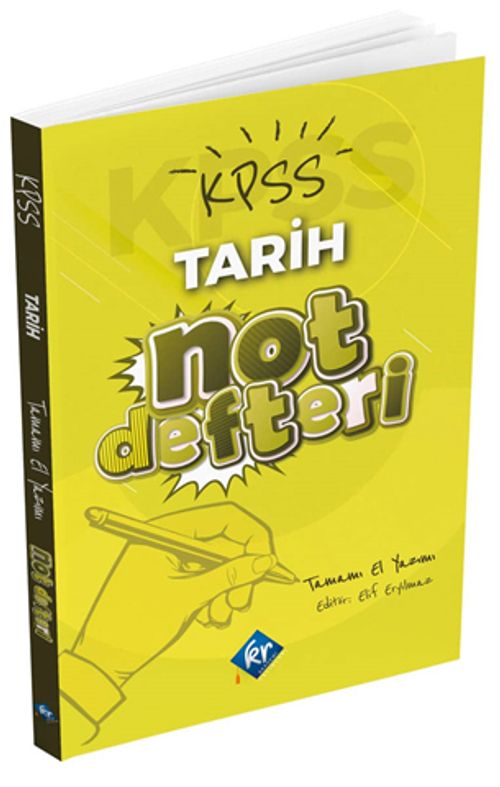 2022 KPSS Tarih Konu Anlatımlı Not Defteri