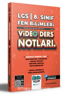 2022 LGS 8.Sınıf Fen Bilimleri Video Ders Notları (Konu Anlatımı) - M. Kerem Karaoğuz