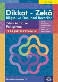 Zihin Açma ve Pekiştirme (10 - 11 Yaş 5. Kitap, 392 Etkinlik) / Dikkat - Zeka & Bilişsel ve Düşünsel Beceriler