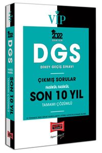 2022 DGS Fasikül Fasikül Tamamı Çözümlü Son 10 Yıl Çıkmış Sorular