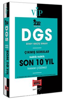 2022 DGS Fasikül Fasikül Tamamı Çözümlü Son 10 Yıl Çıkmış Sorular - Kolektif