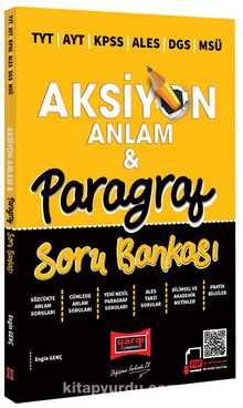 2022 TYT AYT KPSS ALES DGS MSÜ Aksiyon Anlam & Paragraf Soru Bankası - Engin Genç