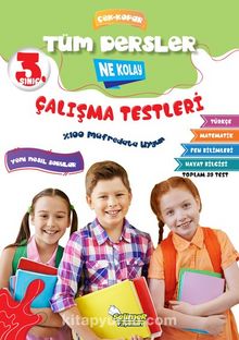 3. Sınıf Tüm Dersler Ne Kolay Çalışma Testleri - Erdinç Yeniçeri