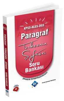 2022 KPSS ALES DGS Türkçenin Şifresi Paragraf Soru Bankası - Fırat Osman Baykal