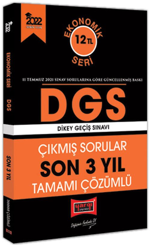 2022 DGS Ekonomik Seri Son 3 Yıl Tamamı Çözümlü Çıkmış Sorular
