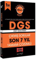 2022 DGS Ekonomik Seri Son 7 Yıl Tamamı Çözümlü Çıkmış Sorular