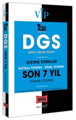 2022 VİP DGS Sayısal Yetenek Sözel Yetenek Son 7 Yıl Tamamı Çözümlü Çıkmış Sorular