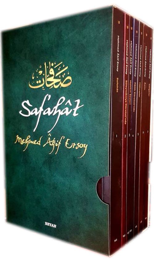 Safahat (7 Kitap - Kutulu) (Osmanlıca, Latinize ve Günümüz Türkçesi)
