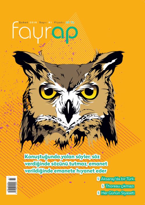 Fayrap Edebiyat Dergisi Şubat 2016 Sayı:81