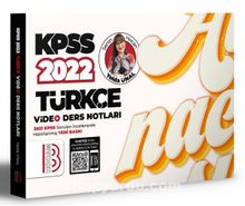 2022 KPSS Türkçe Video Ders Notları Benim - Yelda Ünal Üstün