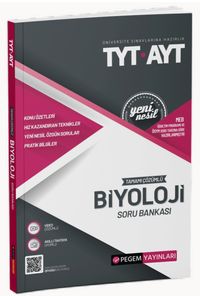 2022 Üniversite Sınavlarına Hazırlık TYT-AYT Tamamı Çözümlü Biyoloji Soru Bankası