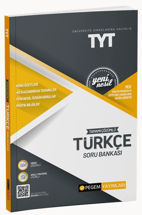 2022 TYT Tamamı Çözümlü Türkçe Soru Bankası