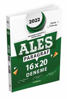 2022 ALES Paragraf Sözel Yetenek 16x20 Deneme - Kolektif