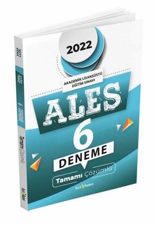 2022 ALES Tamamı Çözümlü 6 Deneme - Kolektif