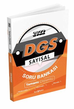 2022 DGS Sayısal Tamamı Çözümlü Soru Bankası