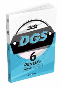 2022 DGS Tamamı Çözümlü 6 Deneme