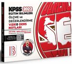 2022 KPSS Eğitim Bilimleri Ölçme ve Değerlendirme Video Ders Notları 