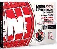2022 KPSS Eğitim Bilimleri Öğrenme Psikolojisi Video Ders Notları