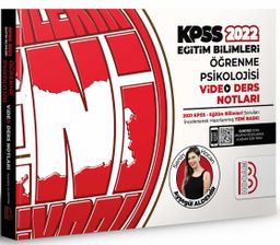 2022 KPSS Eğitim Bilimleri Öğrenme Psikolojisi Video Ders Notları