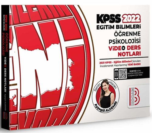 2022 KPSS Eğitim Bilimleri Öğrenme Psikolojisi Video Ders Notları