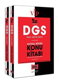 2022 DGS VIP Sayısal - Sözel Bölüm Konu Kitabı Seti