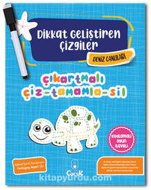 Dikkat Geliştiren Çizgiler / Deniz Canlıları - Kolektif
