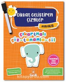 Dikkat Geliştiren Çizgiler / Hayvanlar - Bilinmeyen Yazar