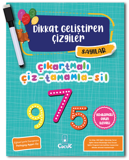 Dikkat Geliştiren Çizgiler / Sayılar