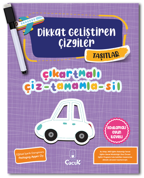 Dikkat Geliştiren Çizgiler / Taşıtlar