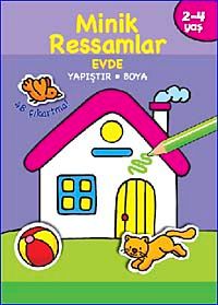Minik Ressamlar Evde / Yapıştır-Boya (2-4 Yaş)