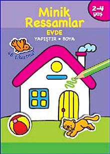 Minik Ressamlar Evde / Yapıştır-Boya (2-4 Yaş)
