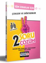 2022 Tüm Sınavlar İçin Çokgen ve Dörtgenler 2 Soru 2 Çözüm Fasikülü 