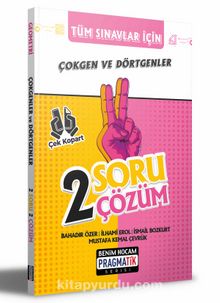 2022 Tüm Sınavlar İçin Çokgen ve Dörtgenler 2 Soru 2 Çözüm Fasikülü - Kolektif