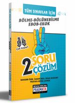 2022 Tüm Sınavlar İçin Bölme Bölünebilme - EBOB EKOK 2 Soru 2 Çözüm Fasikülü 