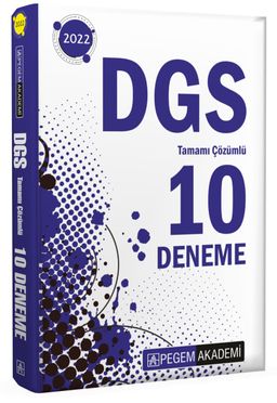 2022 DGS Tamamı Çözümlü 10 Deneme (Fasikül)