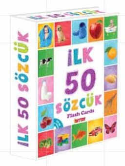 İlk 50 Sözcük (Eğitici Flash Card)