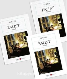Faust (3 Cilt) (Cep Boy) (Tam Metin) - Johann Wolfgang Goethe