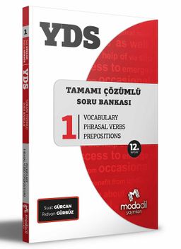 YDS Tamamı Çözümlü Soru Bankası Serisi 1 Vocabulary