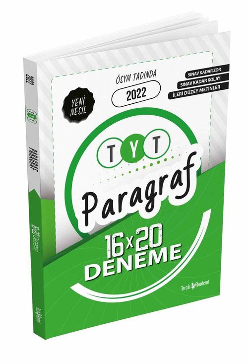 2022 TYT Paragraf 16x20 Deneme