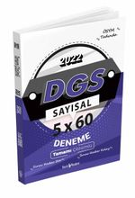 2022 DGS Sayısal 5x60 Deneme Tamamı Çözümlü
