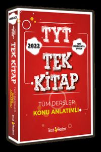 2022 TYT Tüm Dersler Konu Anlatımlı Tek Kitap
