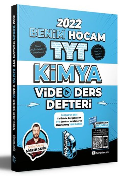 2022 TYT Kimya Video Ders Defteri