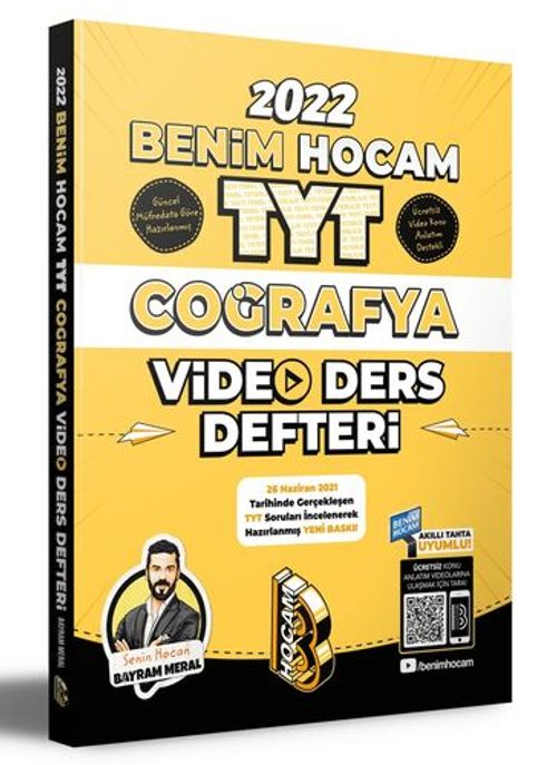 2022 TYT Coğrafya Video Ders Defteri