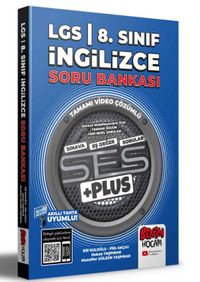 2022 LGS 8.Sınıf İngilizce SES PLUS Soru Bankası