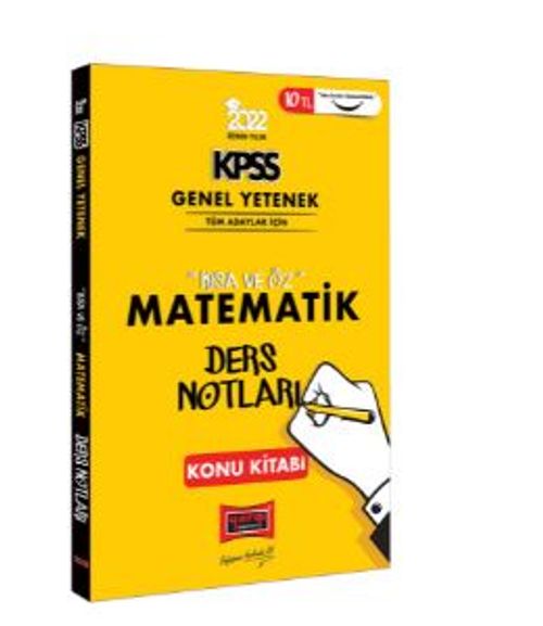 2022 KPSS Lisans Genel Yetenek Matematik Kısa ve Öz Ders Notları